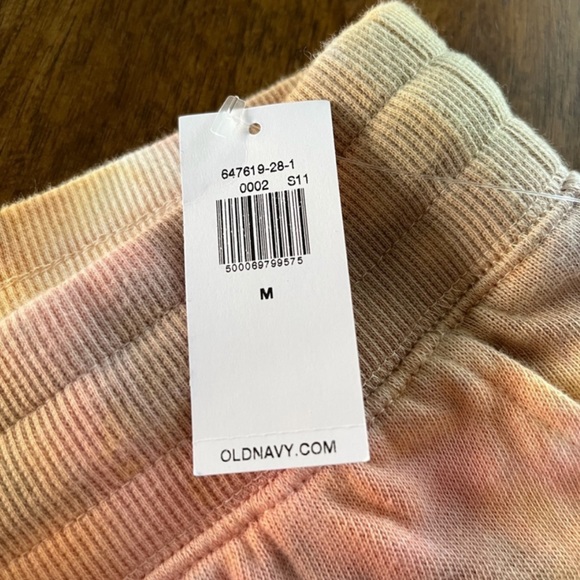 NWT Old Navy Joggers Sweatpants Tie Dye Medium - Picture 11 of 11